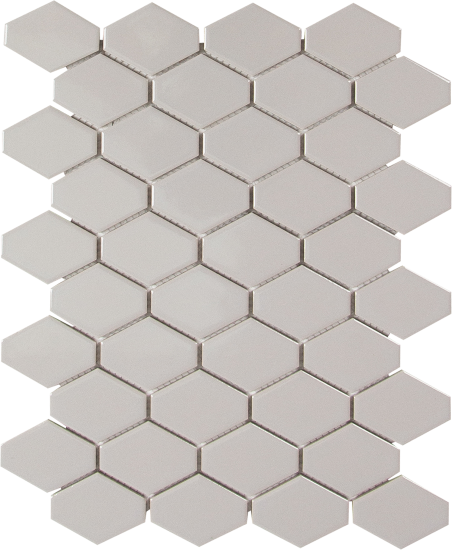Мозаика фарфоровая Artens Flake 27.9x33.8 см цвет серый