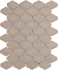 Мозаика фарфоровая Artens Flake 27.9x33.8 см цвет серый