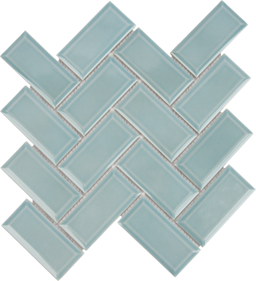 Мозаика фарфоровая Artens Metro 27.9x27.4 см цвет бирюзовый
