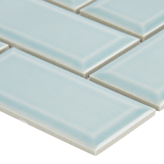Мозаика фарфоровая Artens Metro 27.9x27.4 см цвет бирюзовый