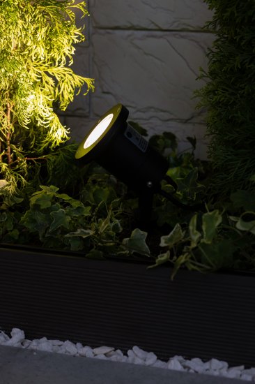 Спот садово-парковый Inspire Ada под лампу GU10 28 Вт IP65 цвет черный