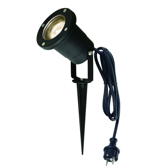 Спот садово-парковый Inspire Ada под лампу GU10 28 Вт IP65 цвет черный