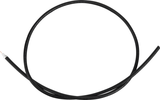 Кабель телевизионный Electraline внешний, медь, цвет чёрный