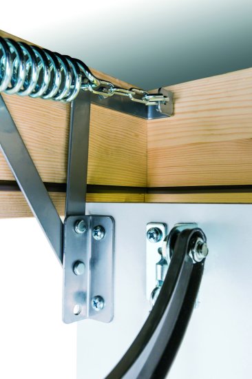 Лестница чердачная ножничная OST-B 120x60x280 см