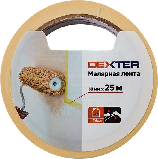 Лента малярная Dexter 38 мм x 25 м