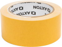 Лента клейкая двусторонняя для внутренних и наружных работ Axton 48 мм х 25 м цвет белый