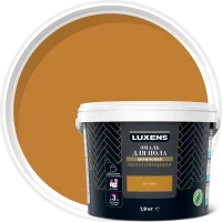 Эмаль для пола Luxens полуглянцевая 1.9 кг цвет дуб