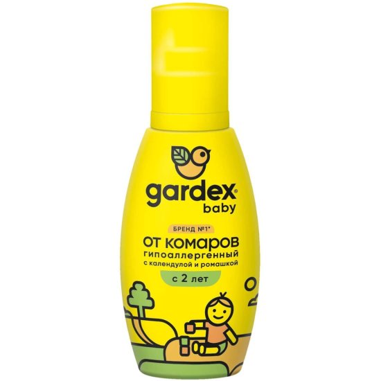 Спрей от комаров для детей с 2-х лет Gardex Baby