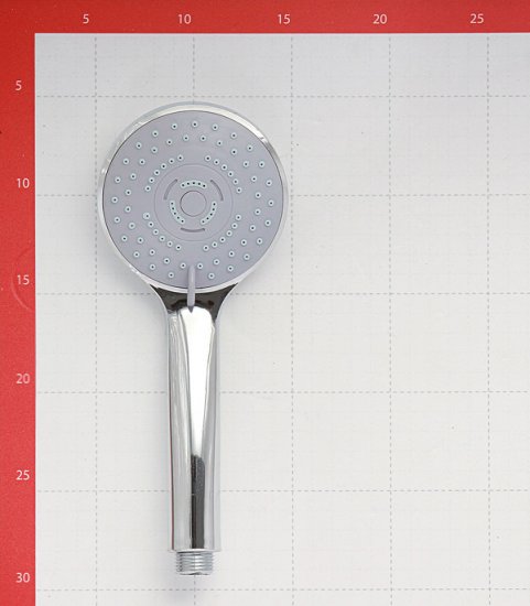 Лейка для душа Union d95 мм 3 режима без шланга пластик хром (MW040)