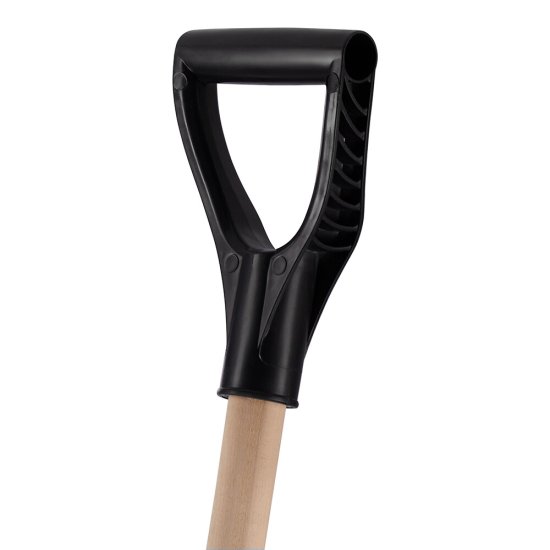 Лопата снеговая Павловская Заря полипропилен с деревянным черенком 1300х428 мм (156010)