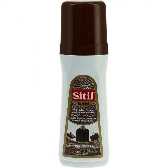 Жидкая краска-восстановитель для замши и нубука Sitil Suede&Nubuck Renovator