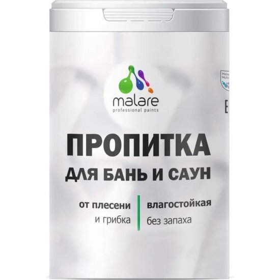 Пропитка от плесени и грибка для бань и саун MALARE 2036770723786