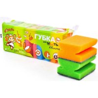 Профильная губка для посуды Золушка Квинта