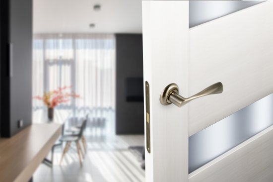 Дверная ручка Edson EDS-14-Z01 без запирания алюминий гальваническое покрытие цвет бронза