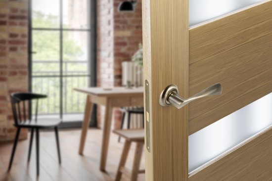 Дверная ручка Edson EDS-14-Z01 без запирания алюминий гальваническое покрытие цвет бронза