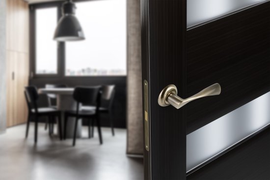 Дверная ручка Edson EDS-14-Z01 без запирания алюминий гальваническое покрытие цвет бронза