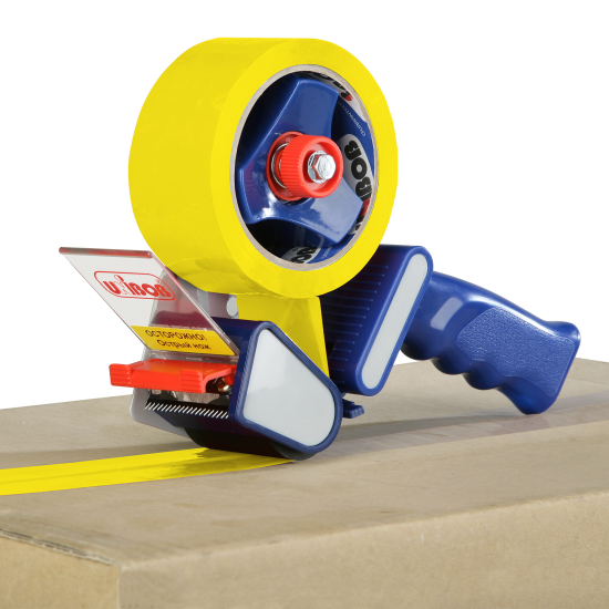 Лента клейкая упаковочная Unibob 48Мм x 66М цвет жёлтый