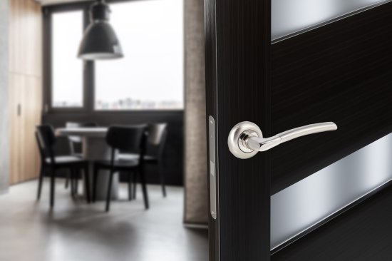 Дверная ручка Edson EDS-15-Z01 без запирания алюминий гальваническое покрытие цвет хром/матовый никель