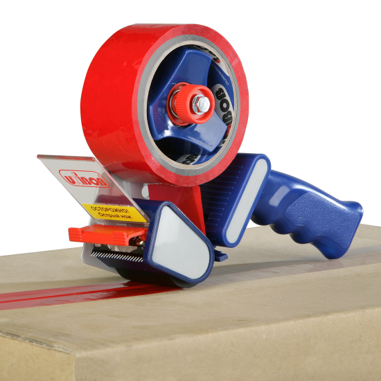 Лента клейкая упаковочная Unibob 48 мм x 66 м цвет красный