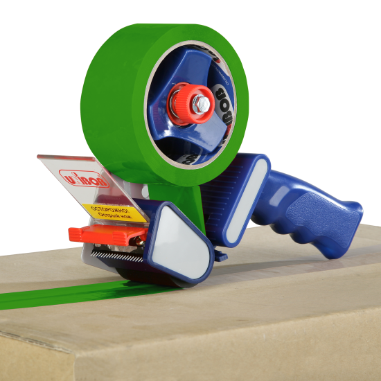 Лента клейкая упаковочная Unibob 48Мм x 66М цвет зелёный