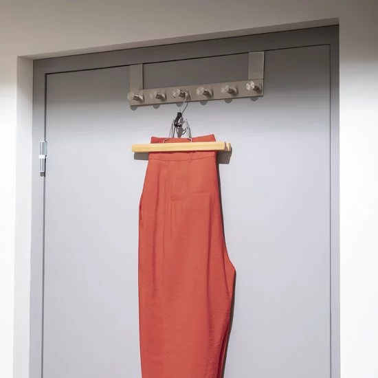 Вешалка-зажим Spaceo 28 см дерево цвет натуральный