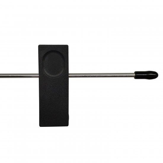 Вешалка-зажим Spaceo 32 см металл цвет чёрный 2 шт