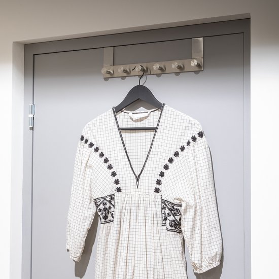 Плечики Spaceo 44.5 см дерево/сталь с покрытием soft touch цвет чёрный 4 шт