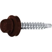 Кровельный саморез swfs 4,8х35 RAL-8014 4200 шт.