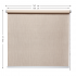 Штора рулонная блэкаут Inspire Natal 160x190 см бежевая Trench 5