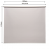 Штора рулонная блэкаут Inspire Belem 160x175 см светло-серая Granit 5
