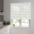 Штора рулонная день-ночь Inspire Peter 180x175 см белая White 0