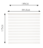 Штора рулонная день-ночь Inspire Peter 180x175 см белая White 0