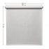 Штора рулонная блэкаут Inspire Natal 200x190 см светло-серая Granit 5