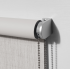 Штора рулонная блэкаут Inspire Natal 200x190 см светло-серая Granit 5