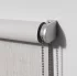 Штора рулонная блэкаут Inspire Natal 200x190 см светло-серая Granit 5