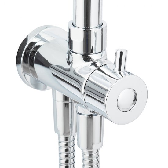 Душевой комплект Ravak с верхним душем с лейкой хром (X07P232)