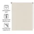 Штора рулонная Inspire Sydney 60x160 см экрю Cream 5