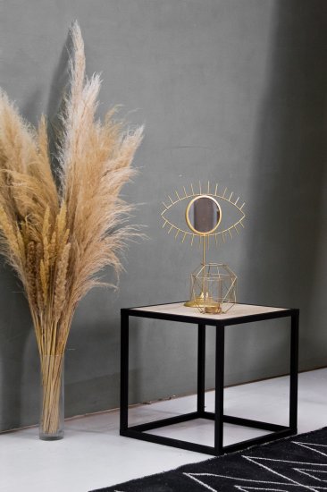 Заглушка квадратная для трубы Лофт пластик 18x18 мм черная 4 шт.