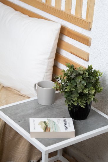 Коннектор 1 для профиля Лофт пластик черный