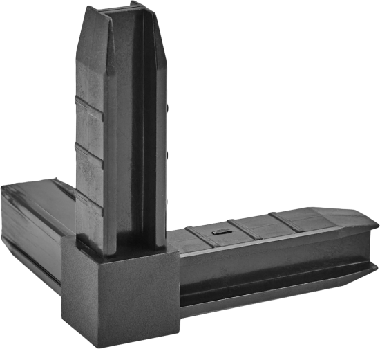 Коннектор 3 Лофт черный