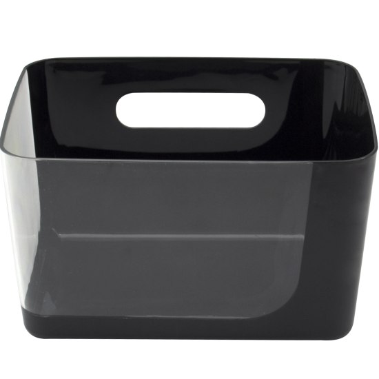 Короб для пенала прямоугольный Sensea Remix цвет черный 12x10.7x17.5 см