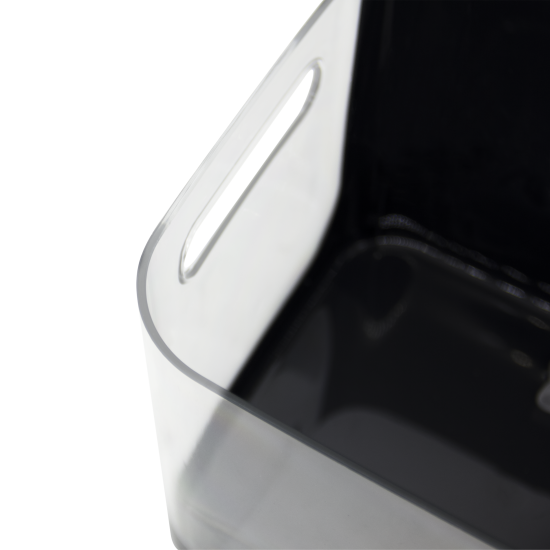 Короб для пенала прямоугольный Sensea Remix цвет черный 12x10.7x17.5 см