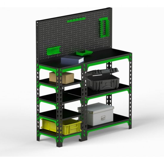 Стол-верстак ООО Металекс 950x1200x400 мм