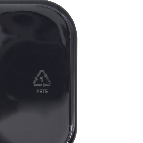 Короб для выдвижного ящика прямоугольный Sensea Remix M цвет черный 15.1x4.7x16.1 см