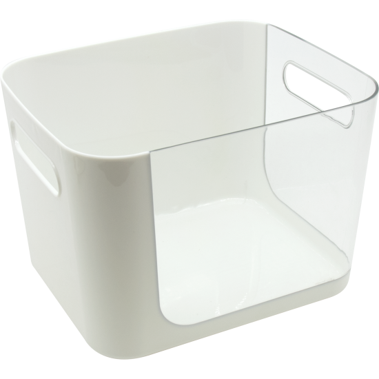 Короб для пенала прямоугольный Sensea Remix цвет белый 16.5x14.2x20 см