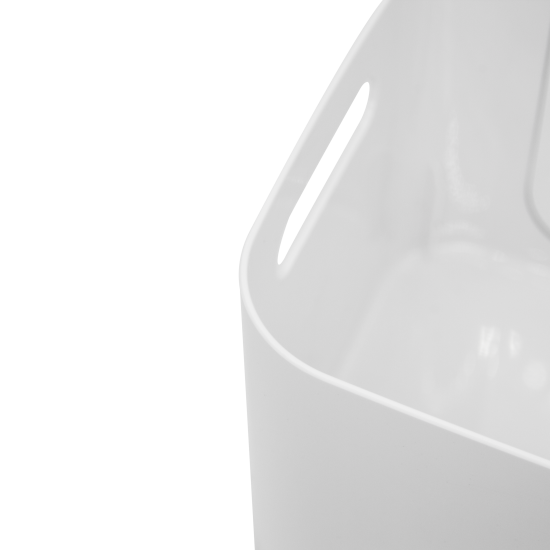 Короб для пенала прямоугольный Sensea Remix цвет белый 16.5x14.2x20 см