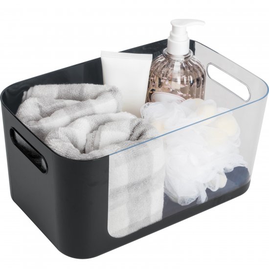 Короб для пенала прямоугольный Sensea Remix 18x14.2x28.5 см цвет черный