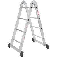 Двухсекционная шарнирная лестница Новая Высота NV 1317