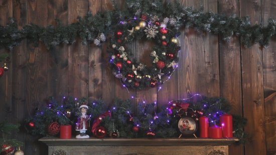 Электрогирлянда комнатная Uniel Роса 5 м 50 LED фиолетовый на батарейках