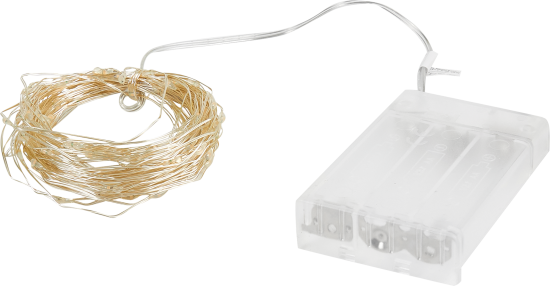 Электрогирлянда комнатная Uniel Роса 10 м 100 LED фиолетовый на батарейках